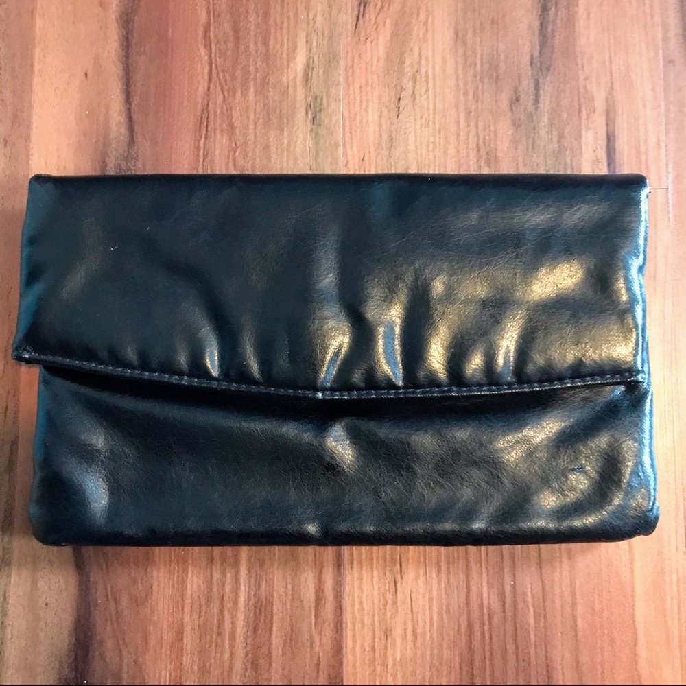 Classic Black Clutch
